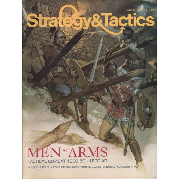 Strategy & Tactics Number 137 Tactical Combat 1200 BC-1500 AD w/ Complete  Game - Picture 1 of 3